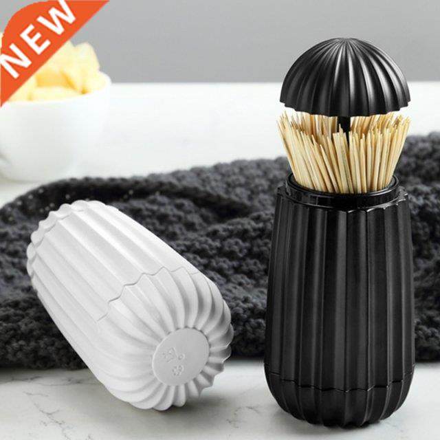 Cactus Shaped Automatic Toothpick Holder Container Household