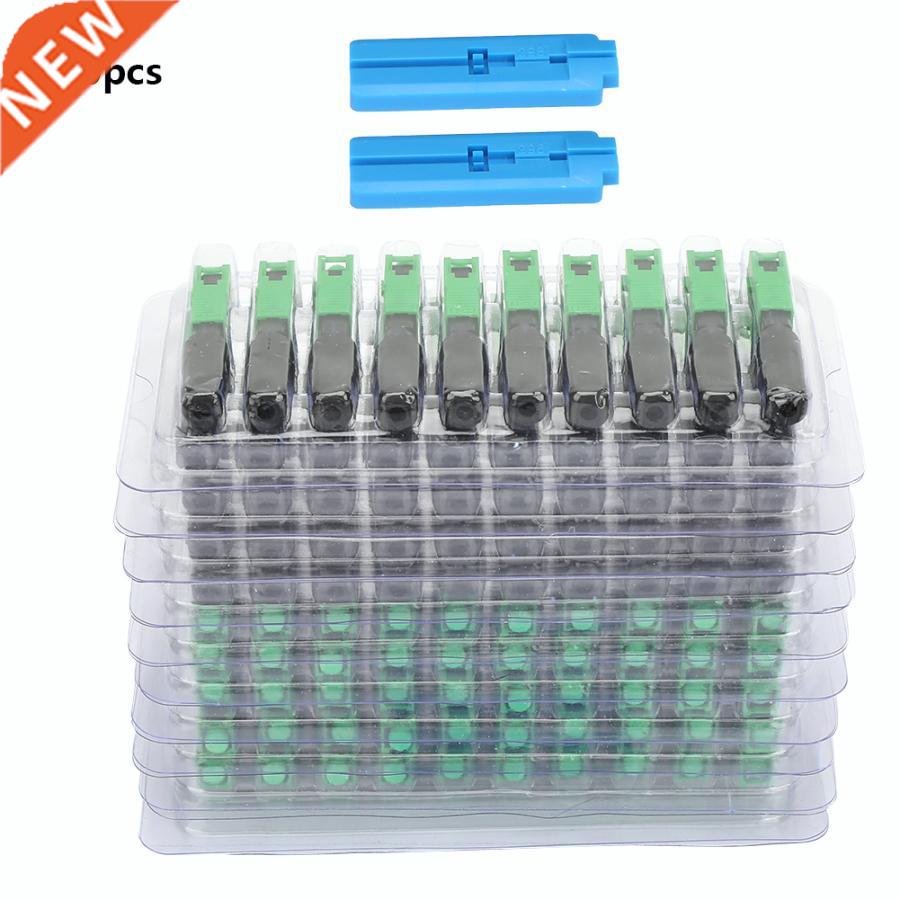 100pcs SC/APC Optic Fiber Embedded Quick Assembly Connector