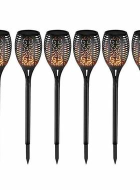 1 pc LED Solar Flamme Taschenlampe Lampe Outdoor Lichter Sol