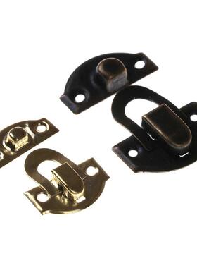 4 pcs Jewelry Chest Box Suitcase Case Trunk Buckles Toggle H