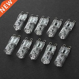 10pcs G9 220V 25W 3000-3500K Warm White Halogen Bulb Light G