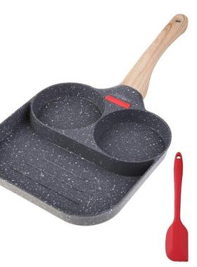 Cast Alumnum Non-stck Mult-secton Fryng Pans All-n-one