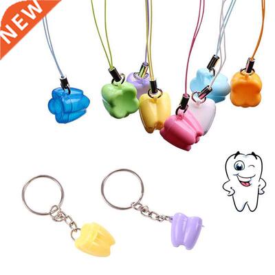 XZJJA 10-20Pcs Tooth Shape Kids Milk Teeth Storage Boxes Chi