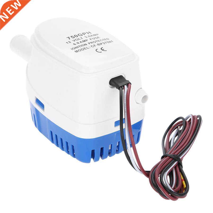 12v boat automatic submersible bilge water pump with float s