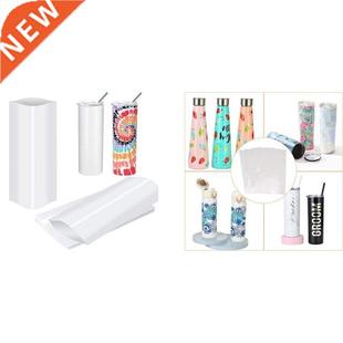 5X10 Inch Sublimation Shrink Wrap Sleeves, White Sublimation