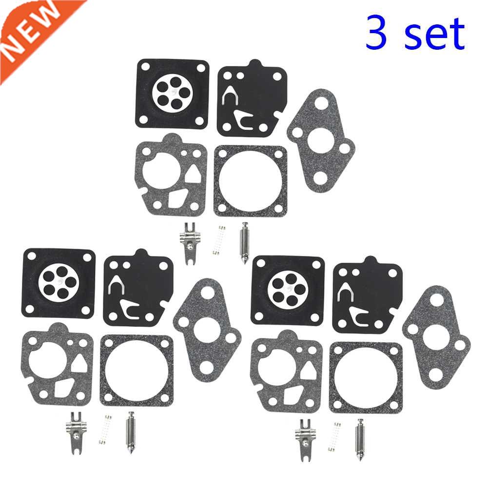 3set Carburetor Repair Kit Fit For Kawasaki TD24 TD25 TD33 T