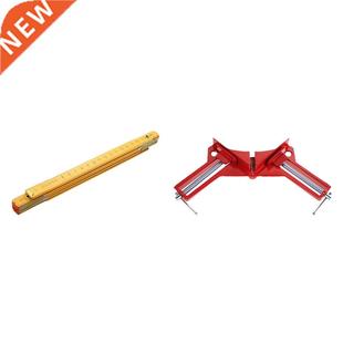 1 Pcs Portable Carpenter Wooden Folding Ruler 100cm/39Inch &