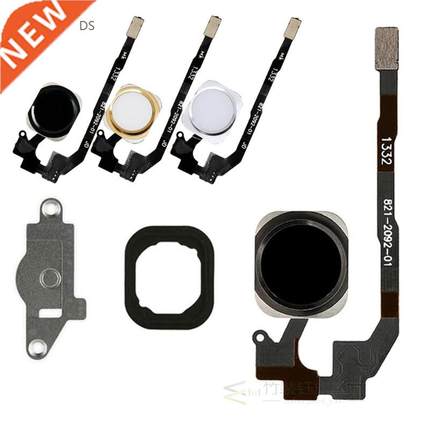 3Pcs/Set For iPhone 5s SE Button Flex Cable With Metal Brack