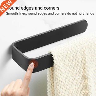 Toilet Paper Holder Tissue Roll Holder Hanger atte Black Ba
