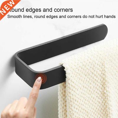 Toilet Paper Holder Tissue Roll Holder Hanger atte Black Ba