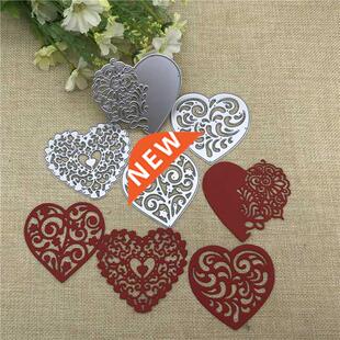4pcs/set Lace Love Metal Cutting Dies Stencils For  Scrap