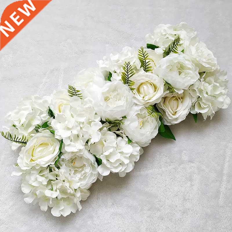 Wedding Road Cited Flowers Silk Rose Peony Hydrangea DIY Arc