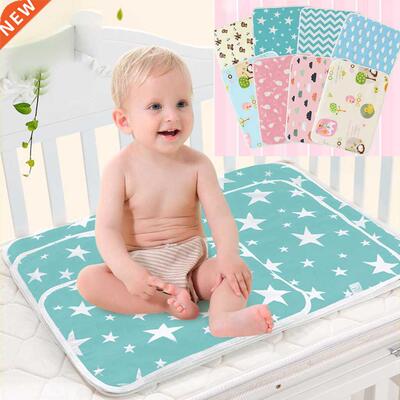 Newborn Portble Diper Chnging Pd Wterproof Bby Trvel