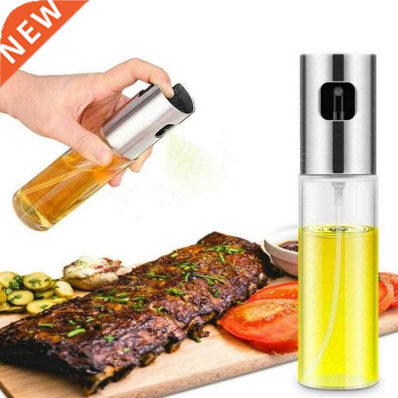 Stainless Olive Oil Sprayer Mister Spray Pump Fine Bottle Pu