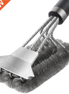 Grill Brush And Scraper BBQ Cleaning Brush Stainless Steel B