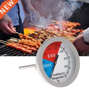 Thermometer BBQ Gauge Barbecue Wood Grill 550F