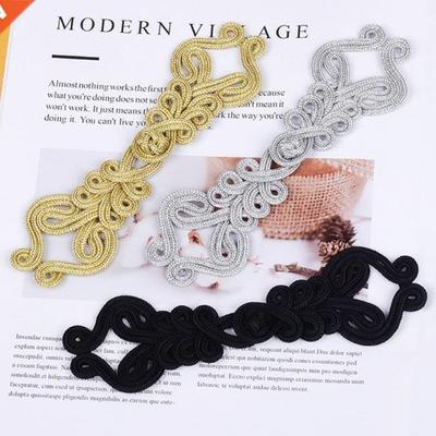 1pairs Chinese Handmade Cheongsam Buttons Knot Fastener Chin
