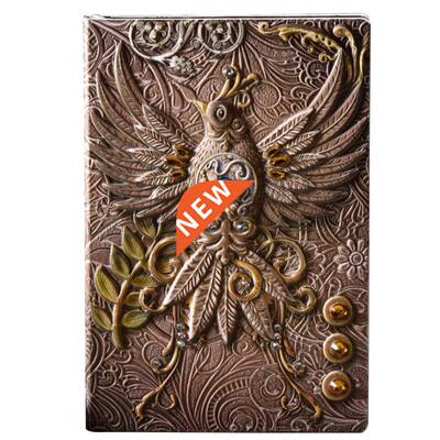 Hardcover Journal Diary Travel School Handcraft Notebook PU