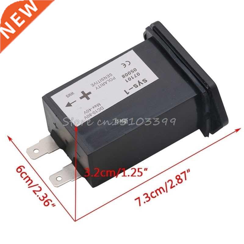 DC 10 ~ 80V Hour Meter Sealed Counter Gauge 适用于 Cart Mari