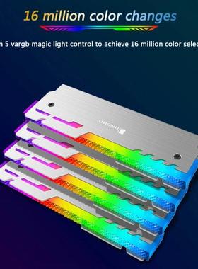 5V ARGB RAM Memory Heatsnk Coolng Vest AURA Control Alumn