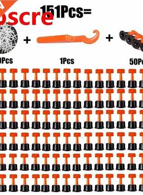 151Pcs Tile Leveling System Tile Spacer Wall Leveler Wedges