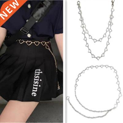 Waistband Pants Classic Waist Chain Love Heart Hollow Girdle