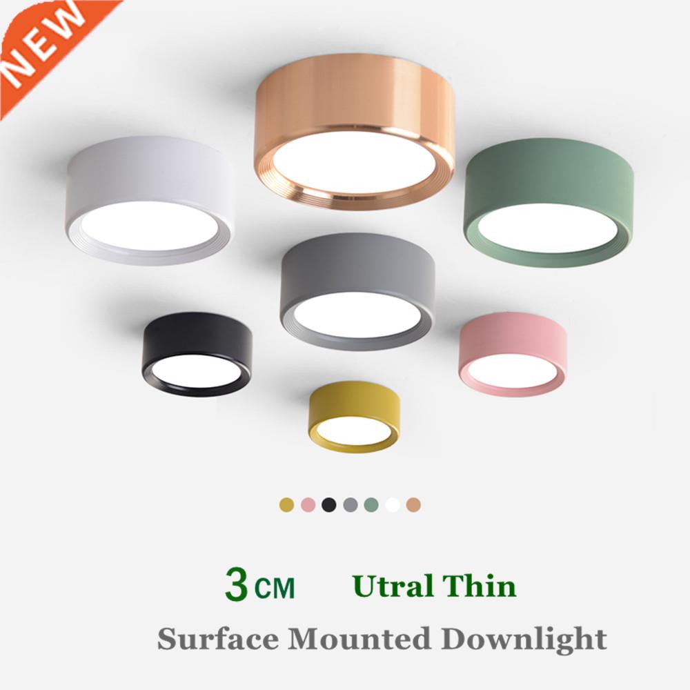 LED Downlight Modern Colorful Ceiling Lamp Surface Mounted S