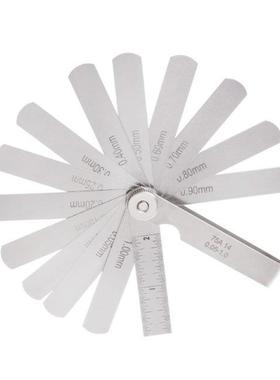 14 Blade 0.05-1mm Feeler Gauge Gage Thckness Measurment Too