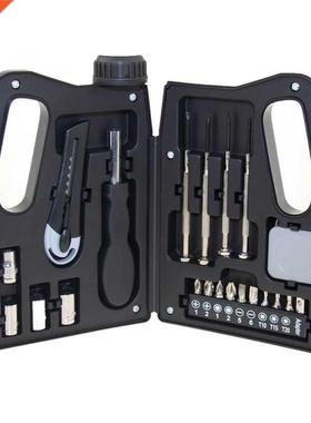 21 in 1 Oil Can Shape Tool Set Household Hand Tool Box Repai