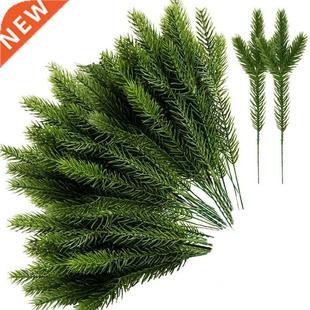 Needles Pine Green Plant Greenery 30Pcs Fake tificial