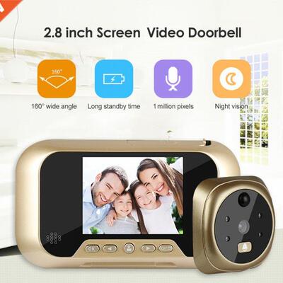 2.8 nch LCD Screen Dgtal Doorbell 1MP?Peephole?Door?Camer