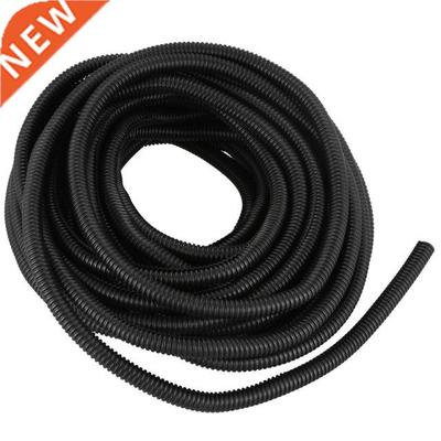 50 Ft Split Wire Loom Conduit Polyethylene Tubing Black Colo