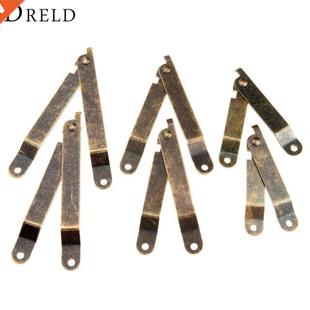 2Pcs Antique Bronze Furniture Hardware Lid Support Hinges St