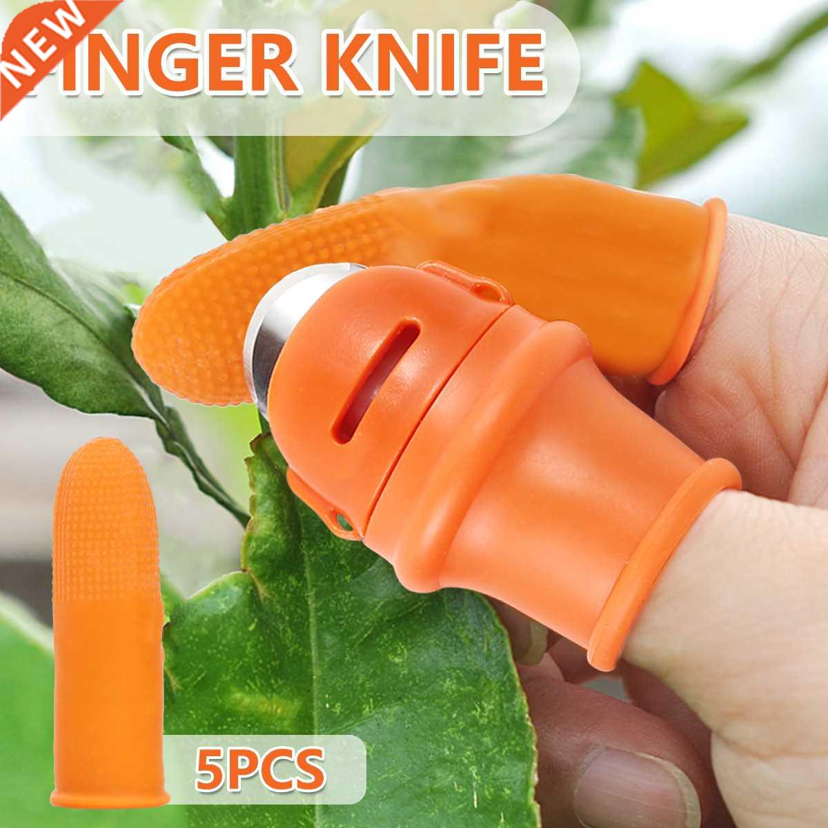 1Pair Finger Protector Gears Cutting Vegetable Harvesting Kn