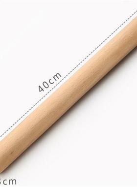 1pc New safety non-stick solid wood Rolling Pin Baking Fon