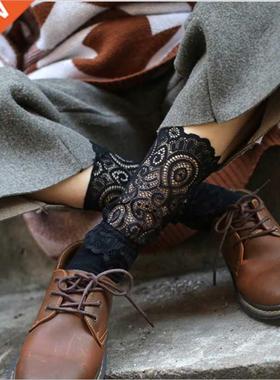 New Women's Socks, Peacock Pattern, Lace, Socks, Korean Vers