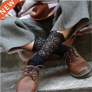 Socks Peacock Pattern New Korean Lace Vers Women