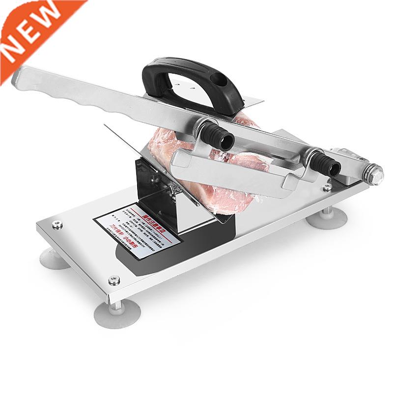 Household Manual Lamb Beef Slicer Frozen Meat Cutting Machin