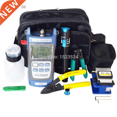 12pcs/set FTTH Fiber Optic Tool Kit with Fiber Cleaver -70~+