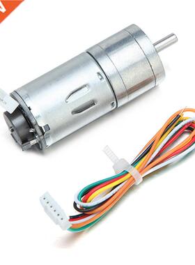 DC 6V Encoder Motor 100/210/300RPM DC Gear Motor With Worm G