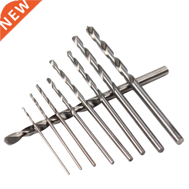 9pcs Durable HSS Twist Drill Bits Set Jade Woodworking Punch