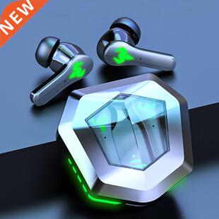 TWS Gaming Headsets Wireless Earphones 9D Stereo Surround So