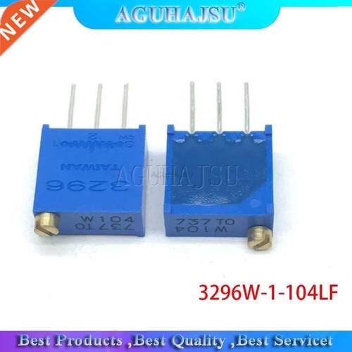 10pcs 3296W-1-104LF 3296W 100K ohm 104 3296W-1-104 3296W-104