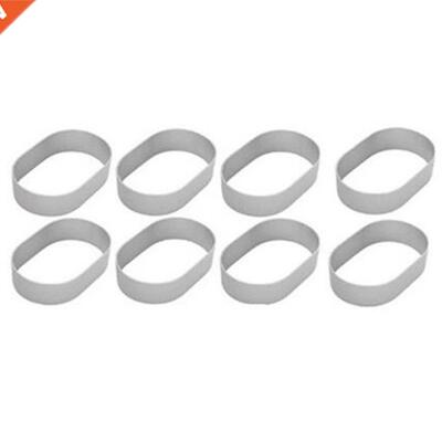 Aluminum Alloy Oval Mousse Cheese Tart Ring Egg Tart Cake Cu