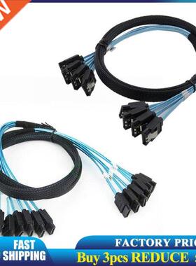 4pcs/set 6pcs/set SATA III 6Gbps SAS Cable for ServerSATA 7
