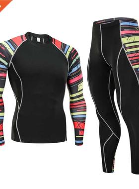 Men's Thermal Underwear Winter Warm Underwear Fleece Lon