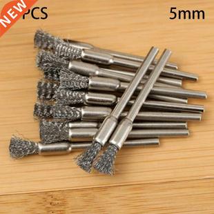 Steel Wire Handle 5mm Ele Grinder Stainless Mold 15PCS Brush