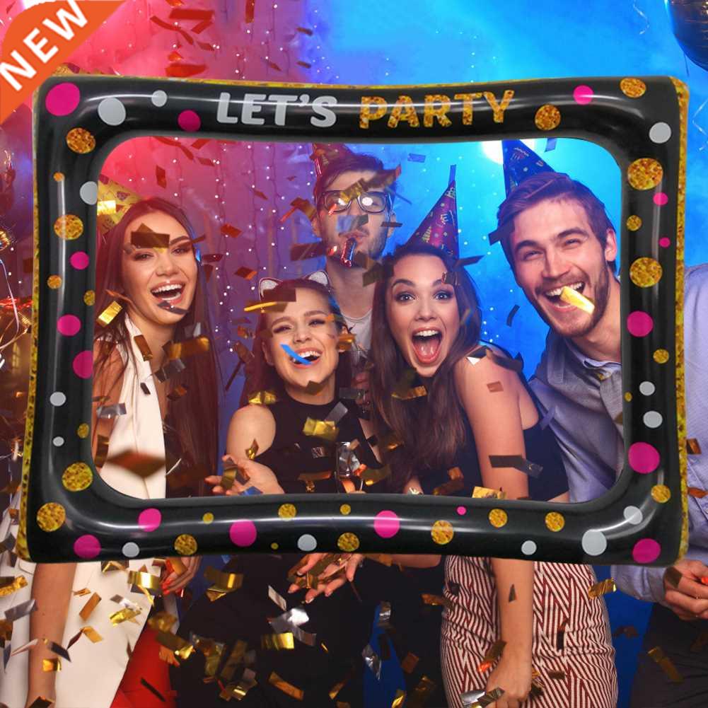 PVC Inflatable Frame Photo Booth Props Selfie Picture Frame