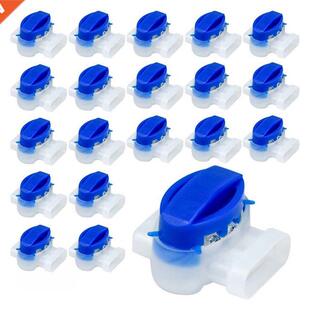 20 pieces cable connector waterproof connector connection te