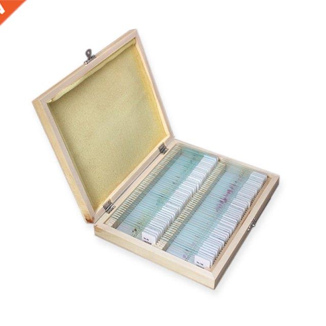 Prepared Microscope Slides Set for Kids Students Biological
